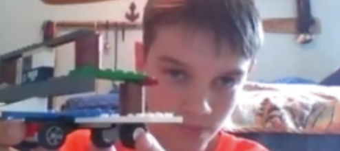 Arkady’s Lego creation